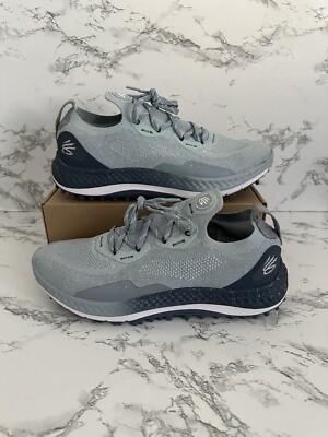Under Armour Charged Steph Curry Spikeless Golf Shoes 3025072-400 Mens Size 10.5