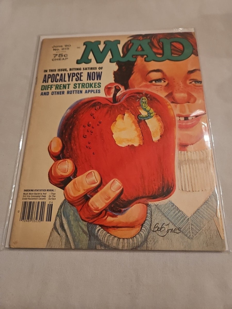 1980 June, MAD Magazine, No. 215, Biting Satires Of