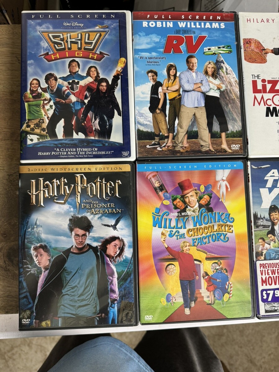 Disney Pixar Fox Dreamworks And More lot of 8 DVD Kids FUN (lot:9