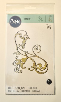 Sizzix THINLITS | Stanzschablone Pete Hughes  | 660096 | Blumenschnörkel | neu