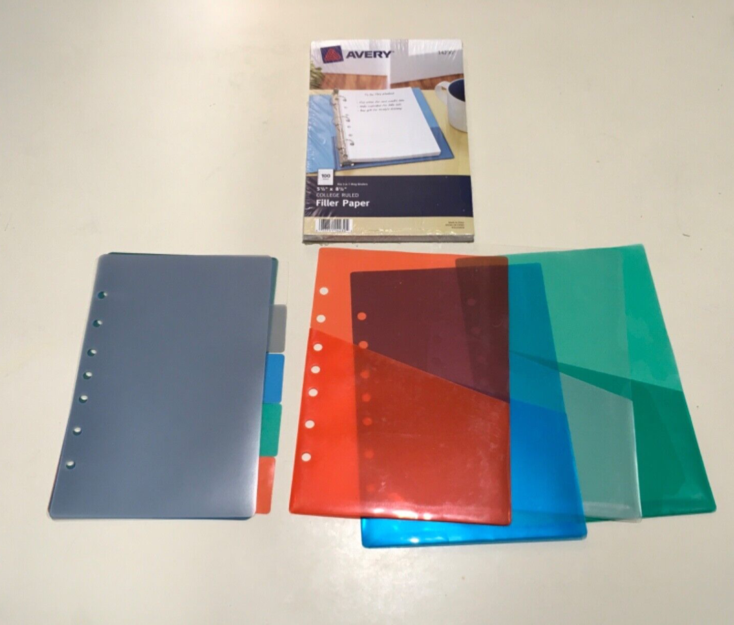 Franklin Covey Inserts for Classic (5 1/2” X 8 1/2”) 100 lined pages, 5