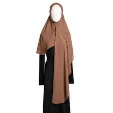 Women Hijab Bandana Turban Scarf Wrap Long Shawl Chiffon Amira Head Cover Muslim