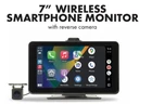 Aerpro AM7CPAAM 7" Wireless Smartphone Monitor & Reverse Camera, Bluetooth, Cast