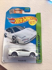 2015 HOT WHEELS '90 ACURA NSX WHITE  HW WORKSHOP #218/250