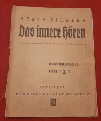 Das innere Hören - Klavierschule Heft 2 - Beata Ziegler