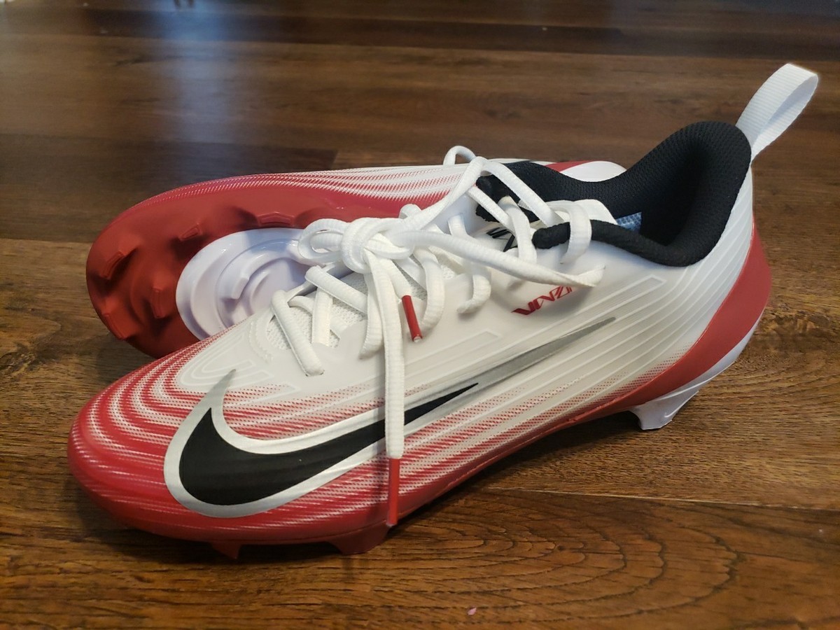 white football cleats size 8