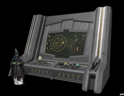Mustafar Control Room Computer for 3.75 IN (1:18) FIGURE