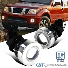 Fits 3 40-led Halo Rim Angel Eye Projector Fog Lights Bumper Driving Lamps Fits 3 40-led Halo Rim Angel Eye Projector Fog Lights Bumper Driving Lamps