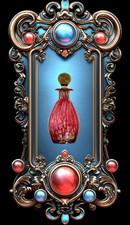 Joh. Loetz Witwe Michael Powolny Titania Ausf. 134 PN II-1128 Jugendstil Flakon