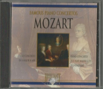 Mozart: Piano Concierto in D minor: Piano concierto in F major: Piano Concierto
