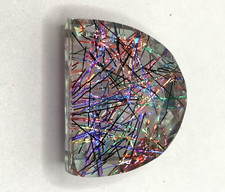 Natural Certified 133.30 Ct Multicolor Rutilated Quartz Loose Gemstone Fancy Cut