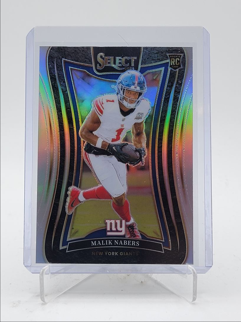 MALIK NABERS 2024 SELECT SUITE LEVEL ROOKIE SILVER PRIZM RC Q4856