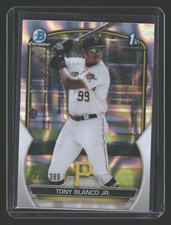 player team numerical Tony Blanco Jr. Pittsburgh Pirates Bowman
