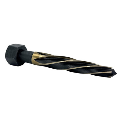 9/16'' Bridge/Construction Reamer Long Black & Gold Finish with Hex Shank, KFD Se