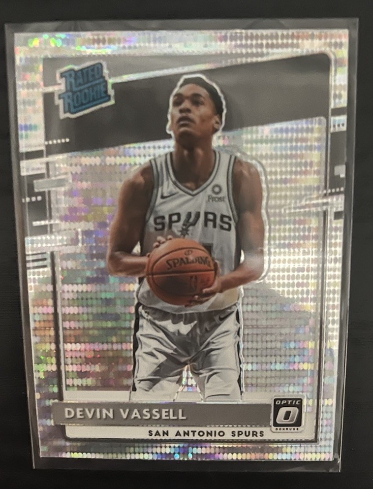 2020-21 Panini Donruss Optic - Rated Rookie Devin Vassell #161 Pulsar Prizm (RC)