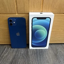 Apple iPhone 12 64GB Blue Unlocked MGJ83B/A Boxed Battery 75% iOS 27