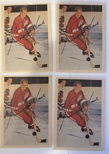 (4) CARD GROUP **GORDIE HOWE** 1993/94 PARKHURST PARKIE CARDS