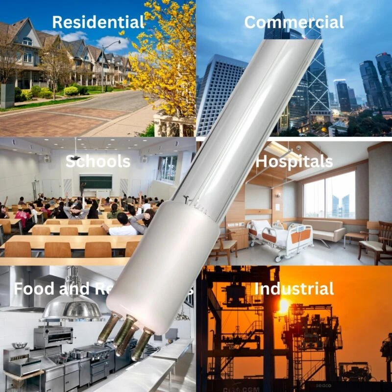 GPH843T5L/HO/4P 80W UV UVC Ultraviolet Lamp Bulb - Image 2 of 4