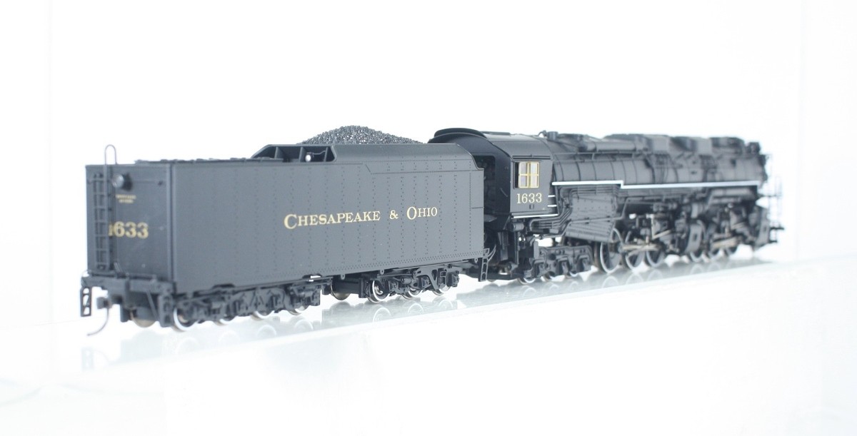 HO Scale Rivarossi R5454 C&O 2-6-6-6 Steam Locomotive & Tender