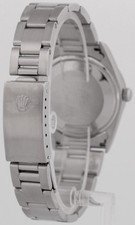 Rolex Air-King Precision SILVER Stainless Steel 3-6-9 Oyster 34mm Watch 14000 6