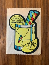 Vintage Scratch Sniff Sticker 80s - Mello Smello Lemonade