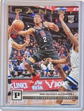 Shai Gilgeous Alexander ROOKIE CARD RC 2018-19 Chronicles PANINI Parallel #216