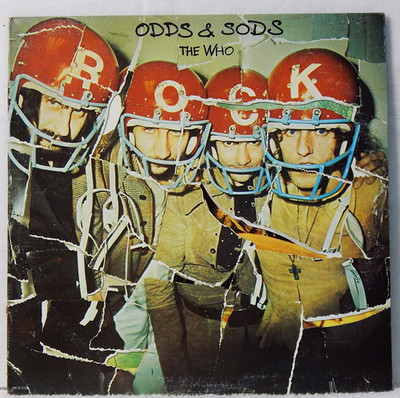 The Who   Odds & Sods - 1974 Track MCA-2126 Rock Vinyl LP Record Album EX/VG+