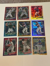 2023 Donruss Baseball - 33 card lot, Rated Prospects, Color Foil, Diamond Kings