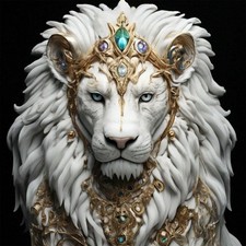 Lion Diamond Painting Kits for Adults, 5D DIY Full Drill Diamond Art Kits for Be