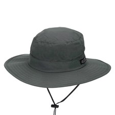 Dorfman Pacific Hats Evergreen Packable Big Brim Boonie Hat - Grey