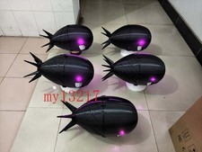 3D Printed Chainsaw Man Reze Bomb Devil LED Glowing Cosplay Helmet Women Mask