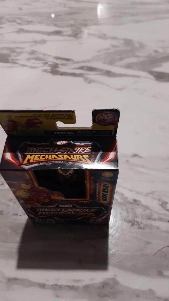 Marvel Super Hero Toys Mechstrike Mechasaurus Iron Man Action Figurine 4" - image 4 of 4