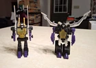 Vintage Transformers G1 Shrapnel Kickback Insecticon Action Figures Lot 1985