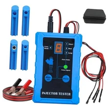  Automotive Fuel Injector Tester, Car Fuel Injector Cleaner Tool Kit with 8 