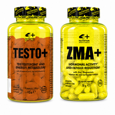TESTO+ & ZMA+ - Strong immune system Testo-boost Endurance Libido Regeneration