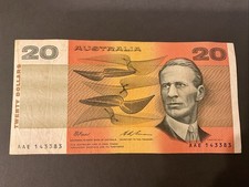 1993 FRASER EVANS  $20 BANKNOTE CONDITION IS IN PHOTOS,FREE POSTAGE