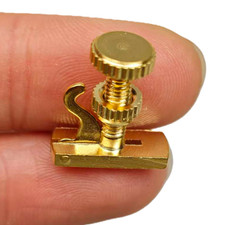 2pcs Violin Fine tuner, Hill type Violin String Finetuner Adjusters Hook 3/4-4/4