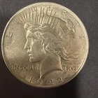 1922 Philadelphia Silver Peace Dollar