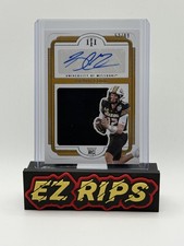 2025 Panini National Treasures #131 Brady Cook College Silhouettes Signatures