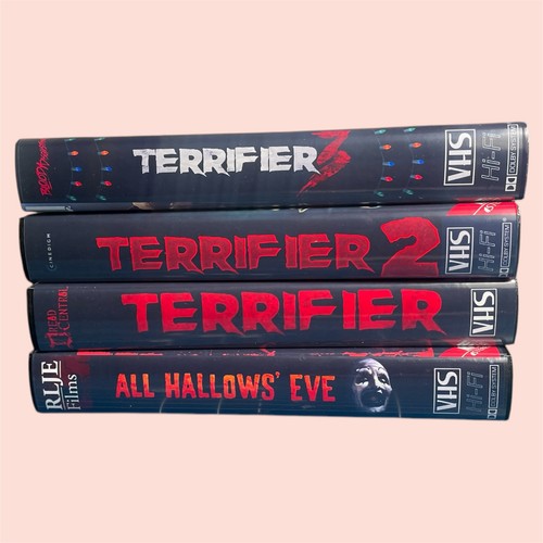 Terrifier VHS - CUSTOM ARTWORK. Terrifier 1,2 & 3 All Hallows Ice Nine - Bild 5 von 5