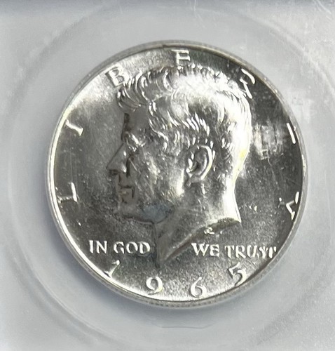 1965 Kennedy Half Dollar ICG MS67 Austin Hutto Signed - Picture 2 of 4