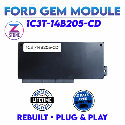 Rebuilt Ford 1C3T-14B205-CD Gem Chassis Control Module F650 Super Duty
