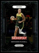 2024-25 Panini Prizm Monopoly WNBA Mercedes Russell Seattle Storm #46