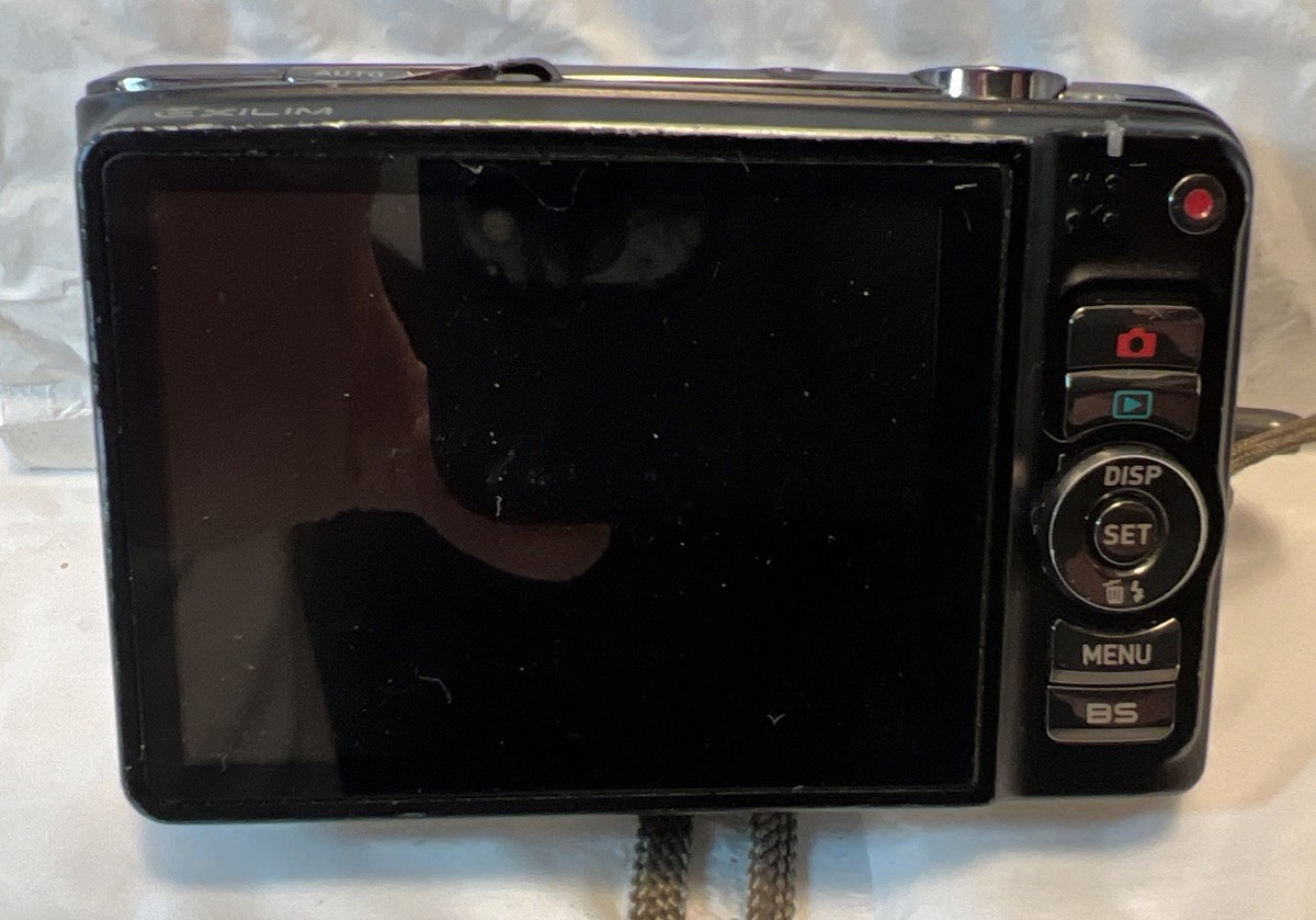 CASIO EXILIM EX-H15 Compact Digital Camera Black 14.1 MP - Damaged