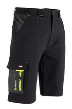 Beeswift Flex Workwear Shorts Black/Grey Size 28