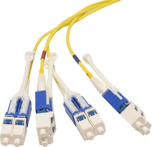 Delta QSFP-100GB4FDRA 2.7m 100G PSM4 QSFP+ auf 4 duplex LC Cable - 第 1/5 張圖片