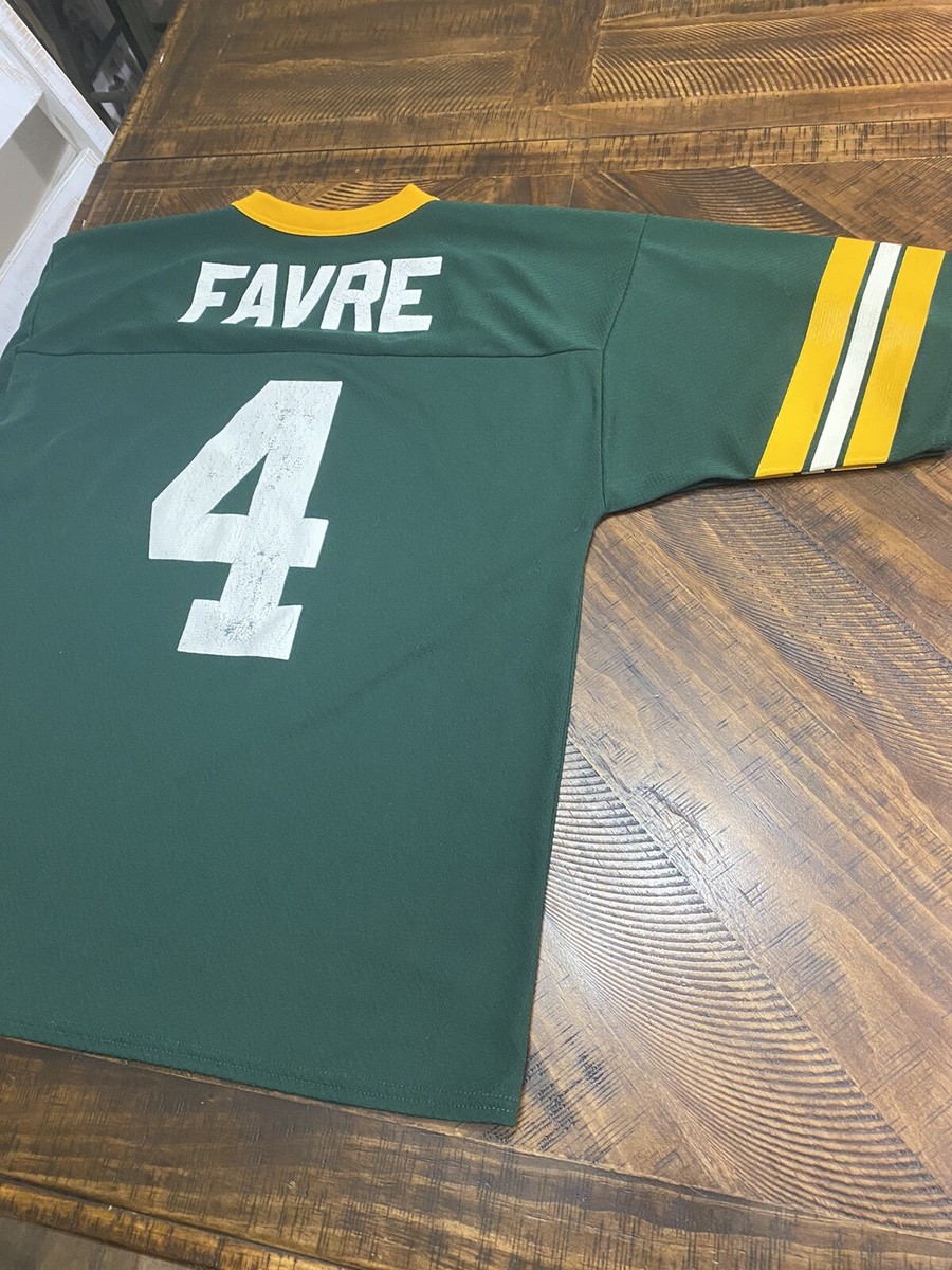 Vintage Brett Favre Packers Jersey Logo Size Adult Medium - Main Image