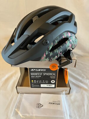 Giro Manifest Spherical Helmet, Medium, Matte Black STC, New, Free Shipping