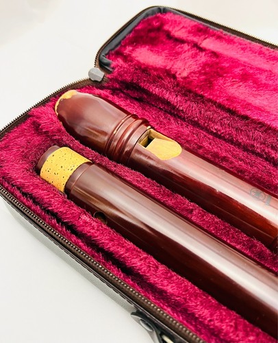 YAMAHA YRT-43 Tenor recorder baroque type w/case from JAPAN freeshipping f/s 012 - Picture 2 of 9