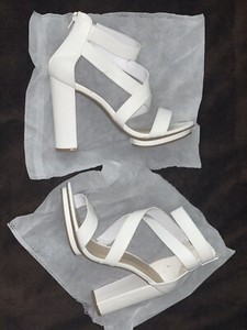 white heels size 11